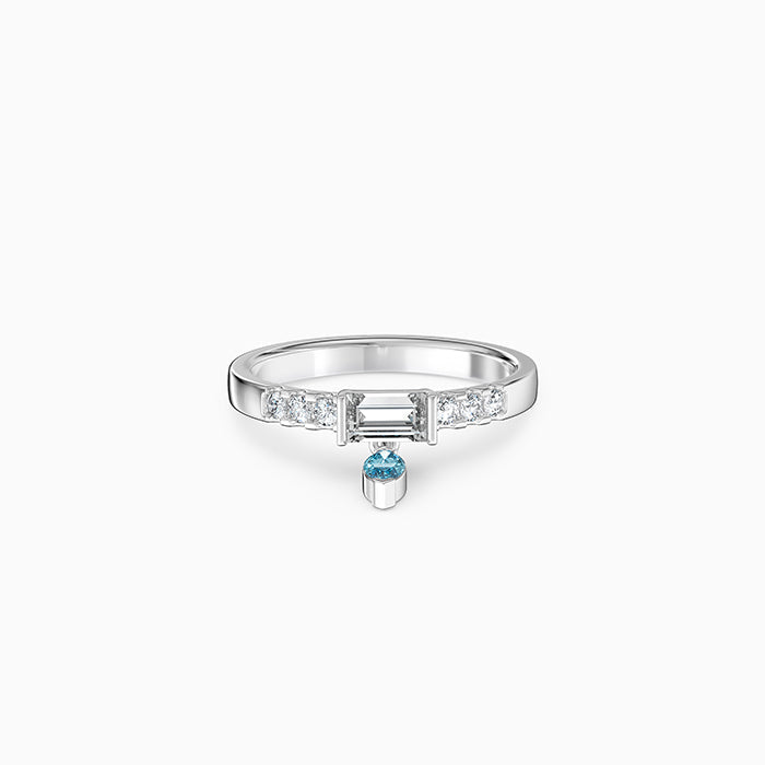 Silver Aurea Ariadne Ring (Size 12)