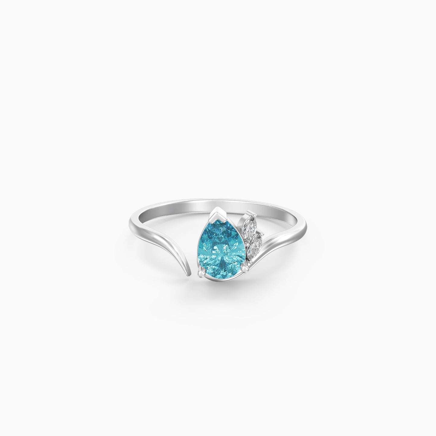 Silver Selia Ring (Size 12)