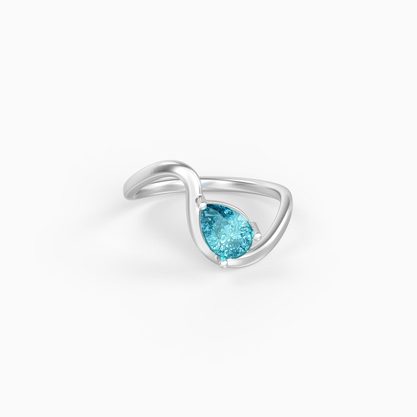 Silver Elara Maia Ring (Size 12)