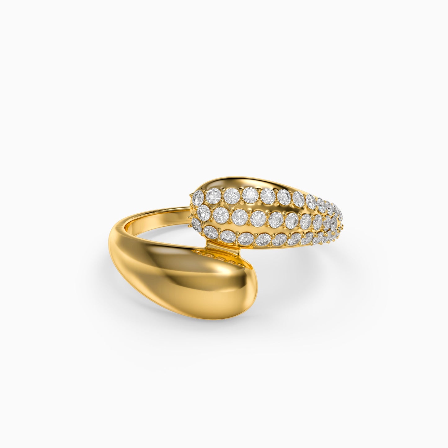 Golden Soft Hug Ring (Size 12)