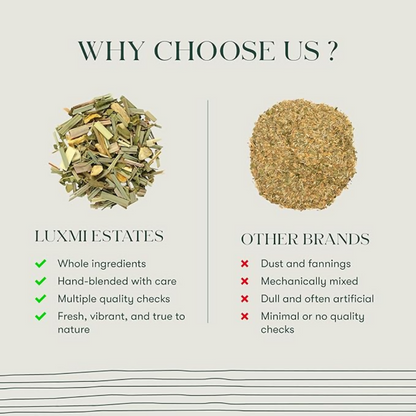 Luxmi Estates Lemon Ginger Herbal Tea