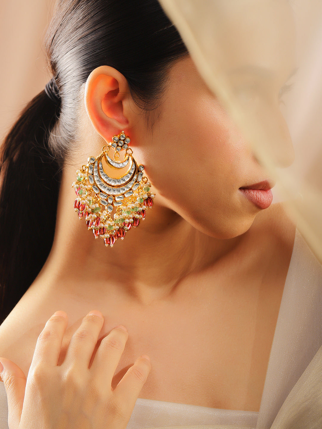 Pastel Symphony Dangler Earrings