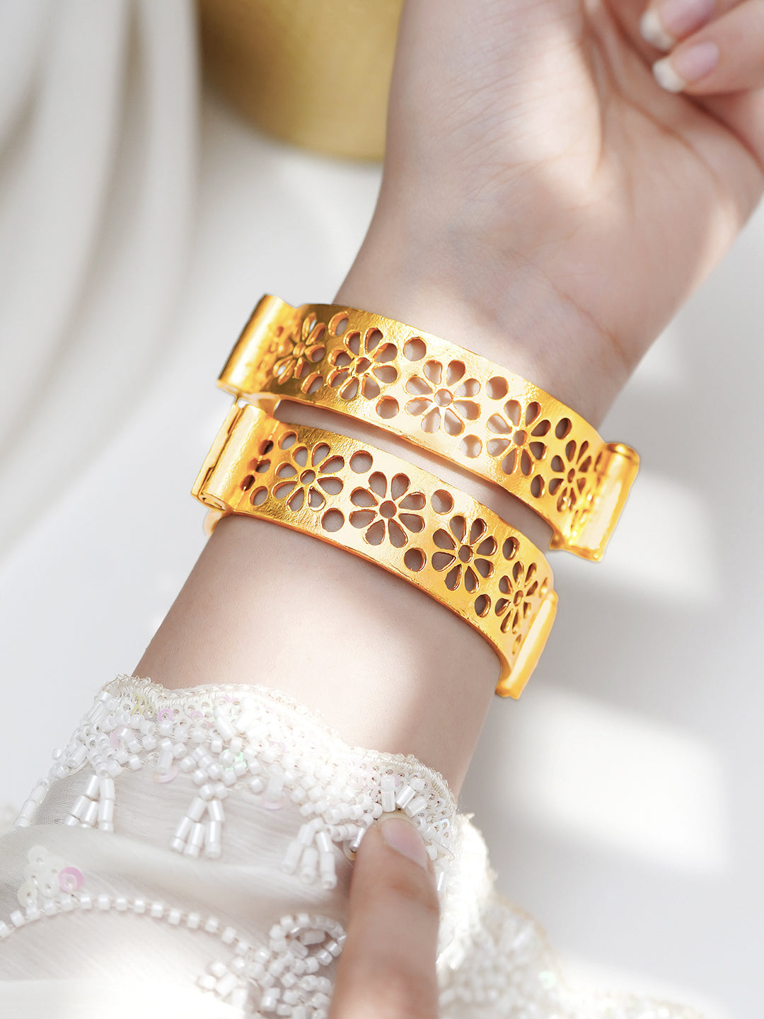 Bloom And Shine Bangle Set