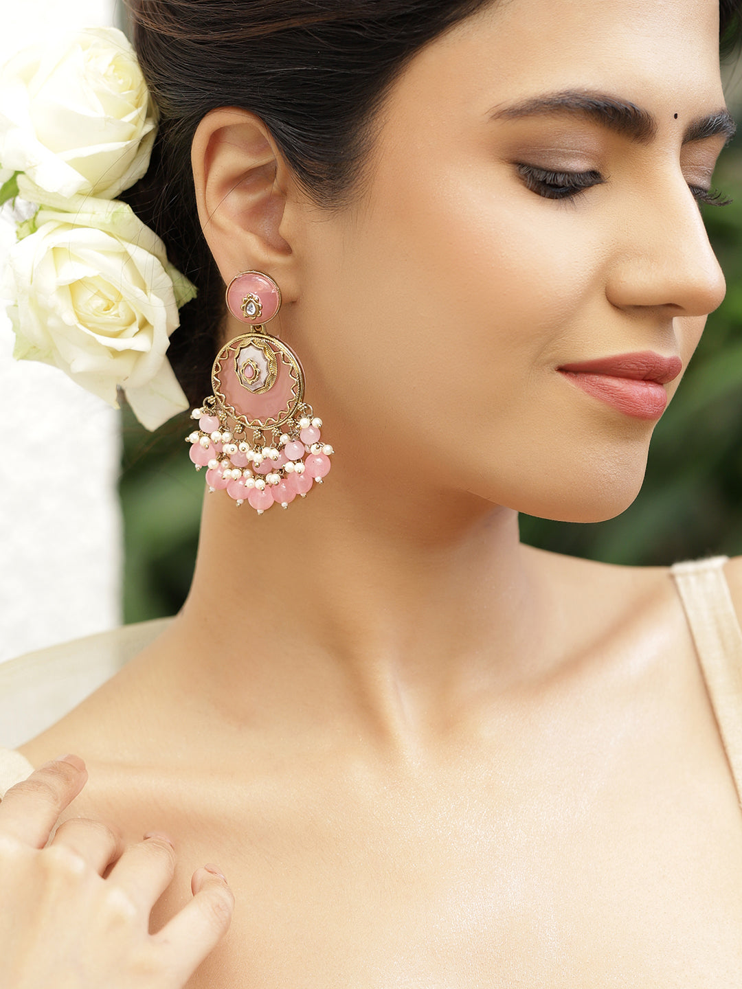 Refined Pastel Pink Dangler