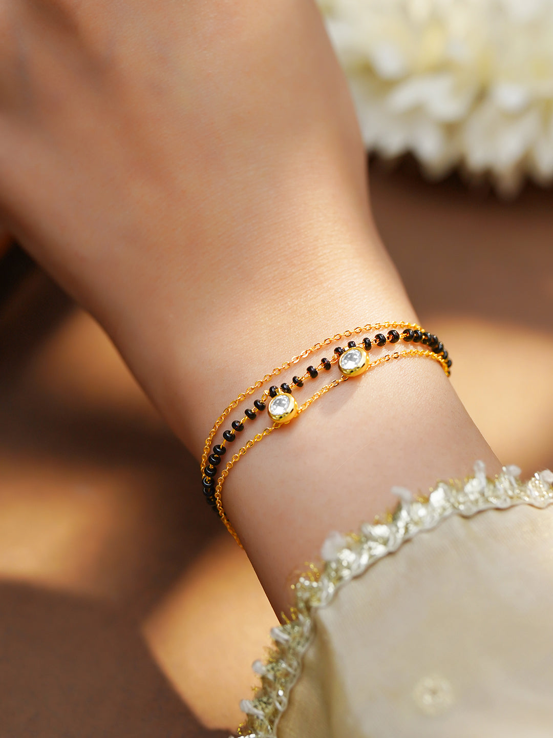 Everyday Love Glow Mangalsutra Bracelet