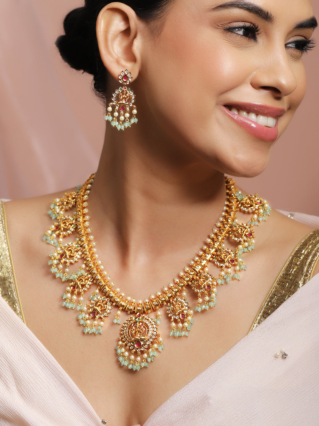 Temple Hues Necklace Set