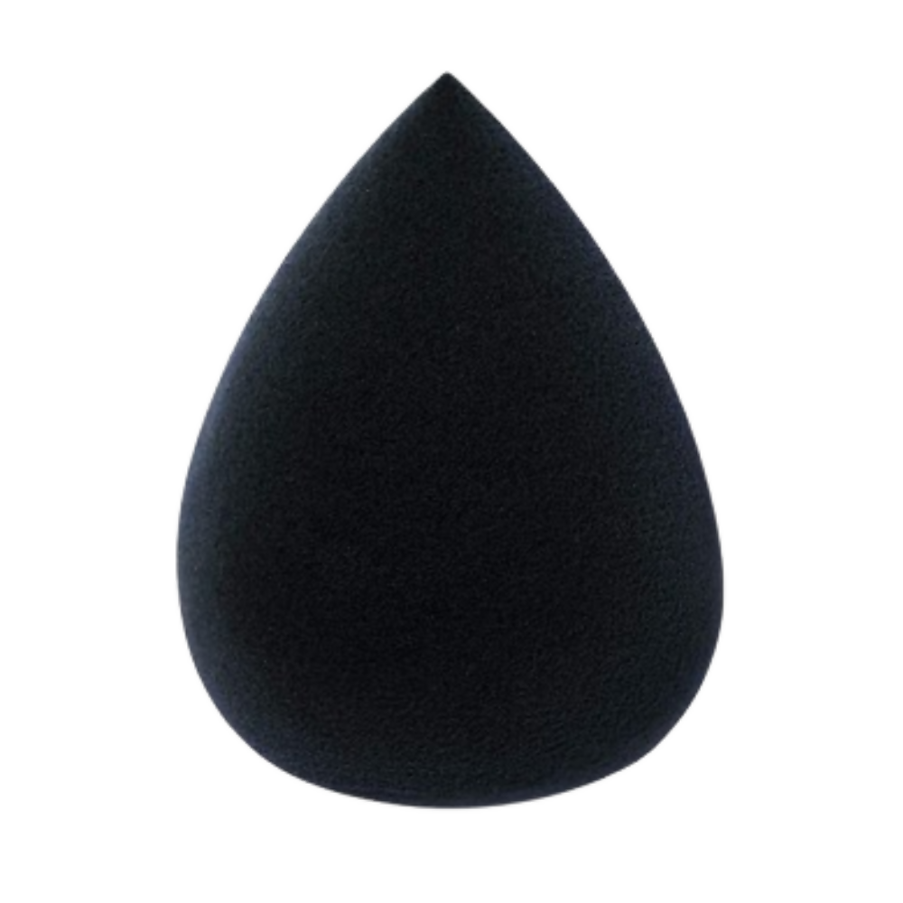 Bronson Professional Black Tear Drop Super Soft Microfiber Beauty Blender Sponge, Applicator, Puffs