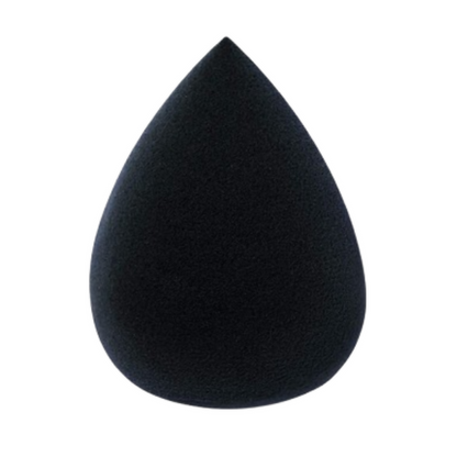 Bronson Professional Black Tear Drop Super Soft Microfiber Beauty Blender Sponge, Applicator, Puffs