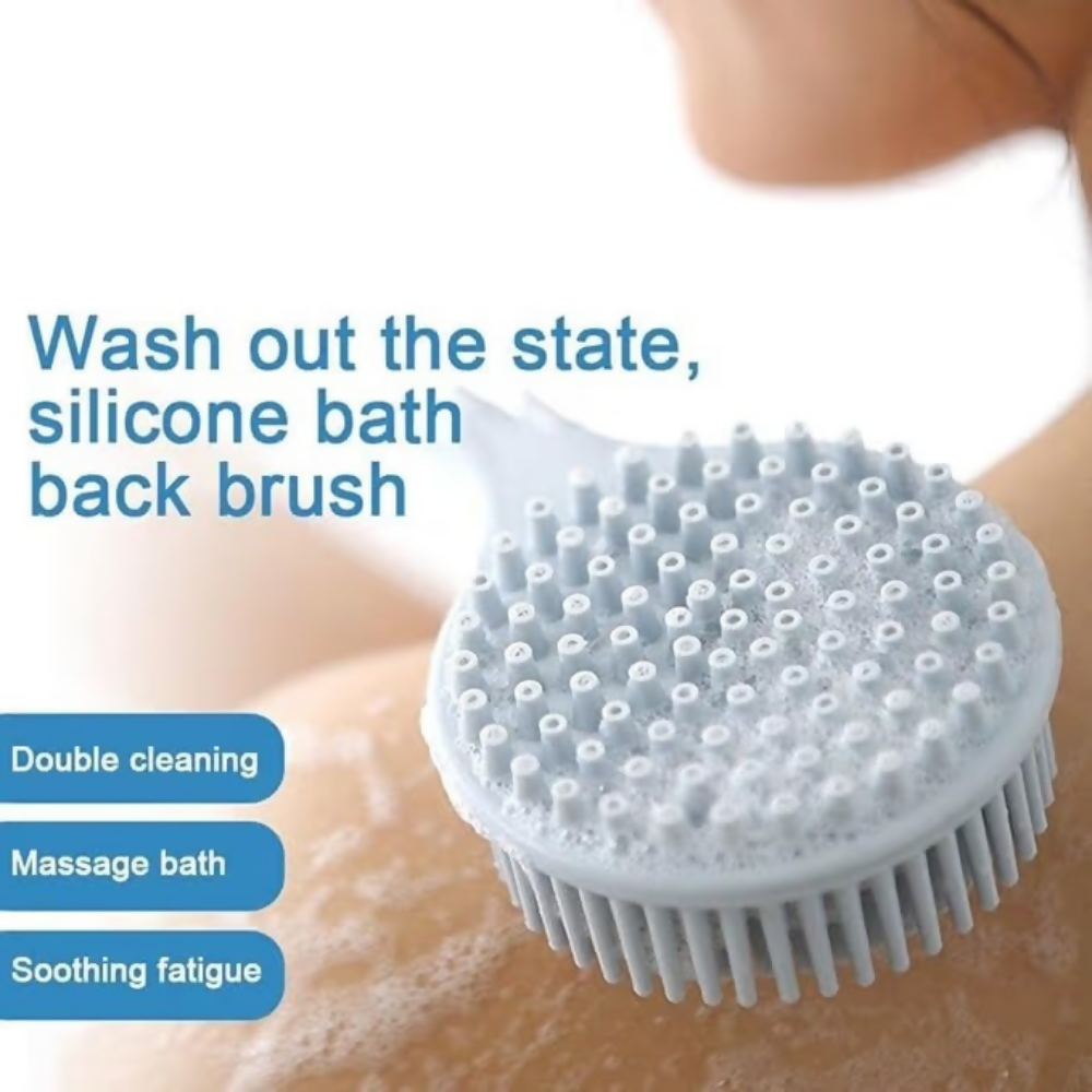 Bronson Professional Back Cleansing Scrubber Silicone Bath Brush