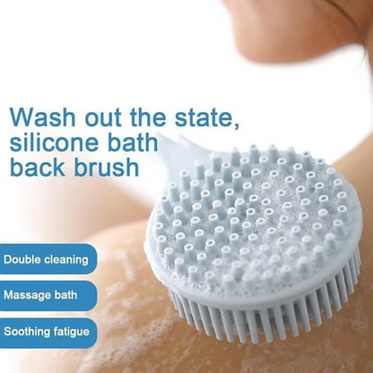 Bronson Professional Back Cleansing Scrubber Silicone Bath Brush