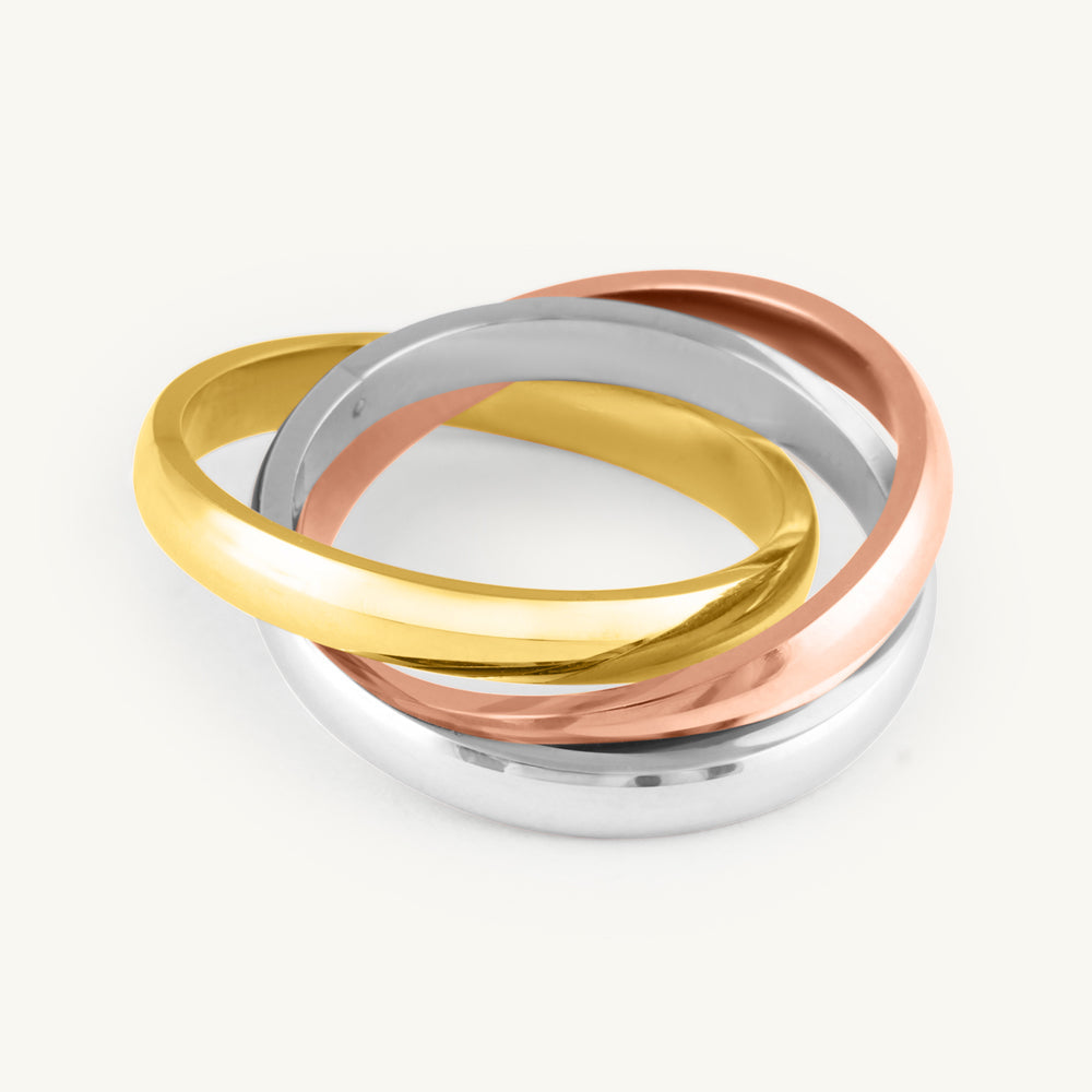 Twist Interlock Ring