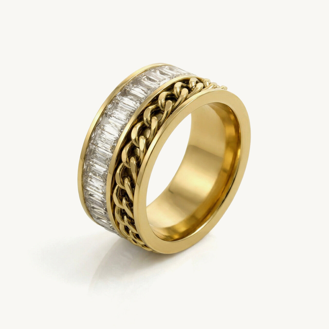 Cuban Spark Fusion Ring