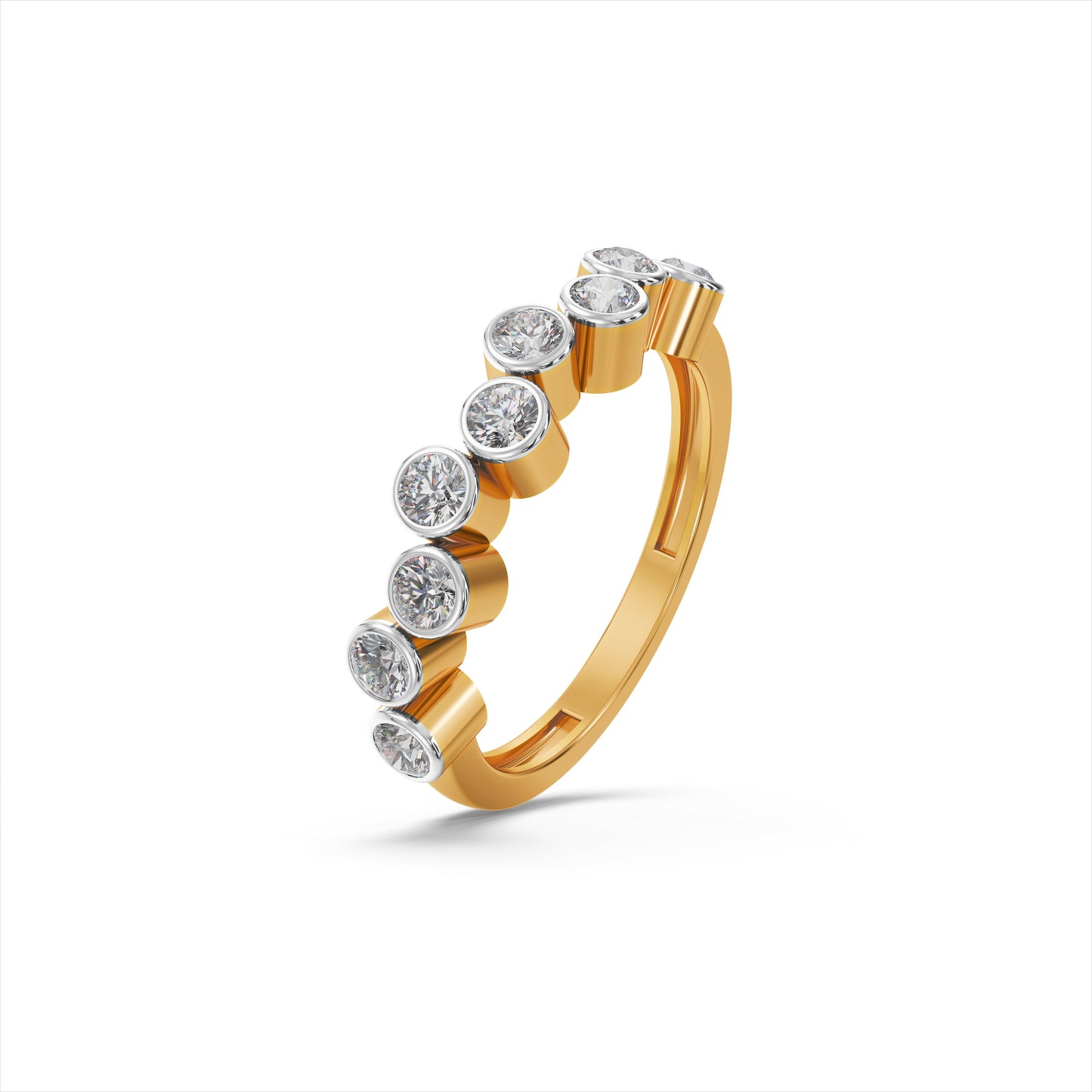 Twinkle Trail 9KT Gold Laboratory Grown Diamond Ring