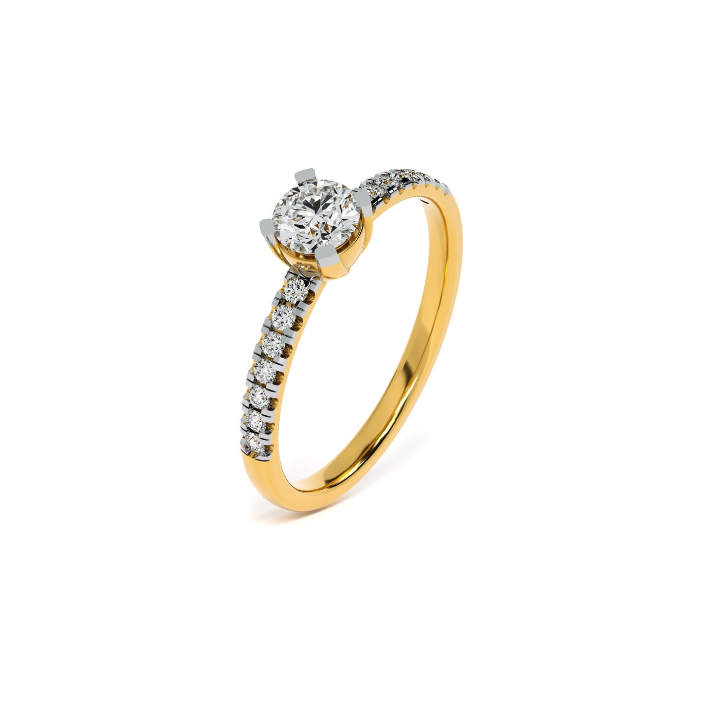 Glow 9KT Gold Laboratory Grown Diamond Ring