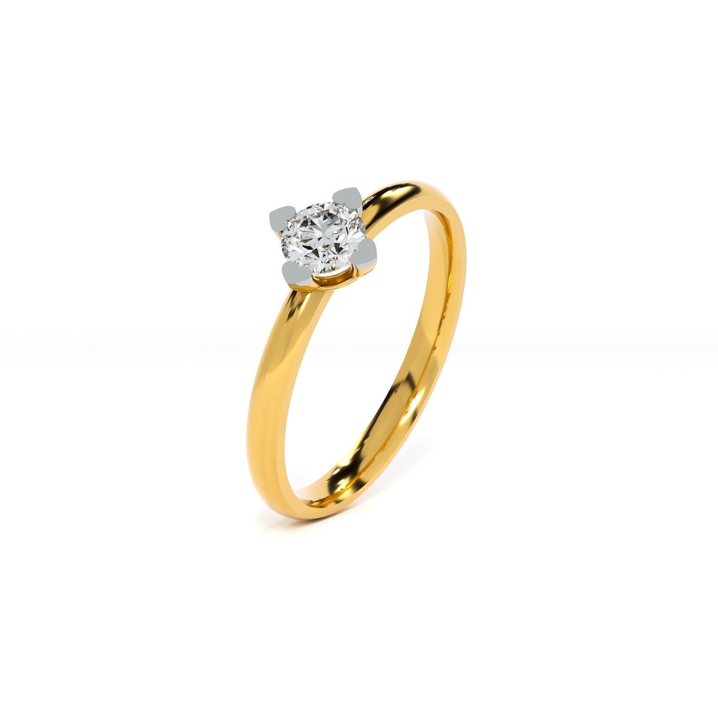 Eternal Heart 9KT Gold Laboratory Grown Diamond Ring