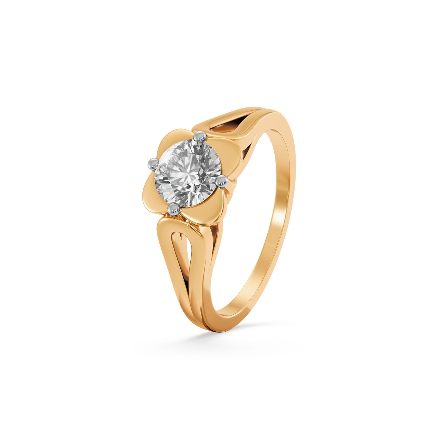 The Regal Petal Solitaire 9KT Laboratory Grown Diamond Promise Ring