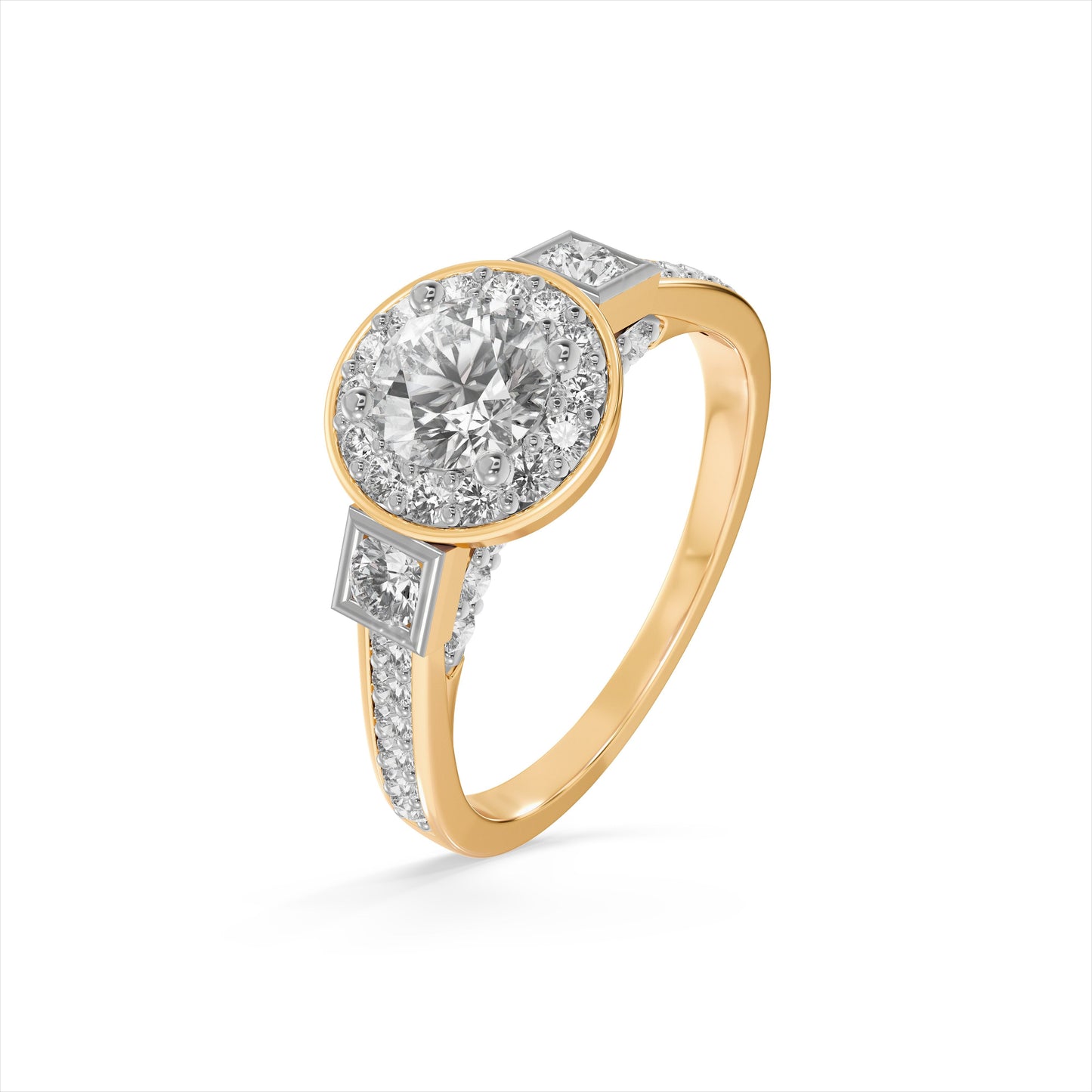 The Heirloom Halo 9KT Laboratory Grown Diamond Promise Ring