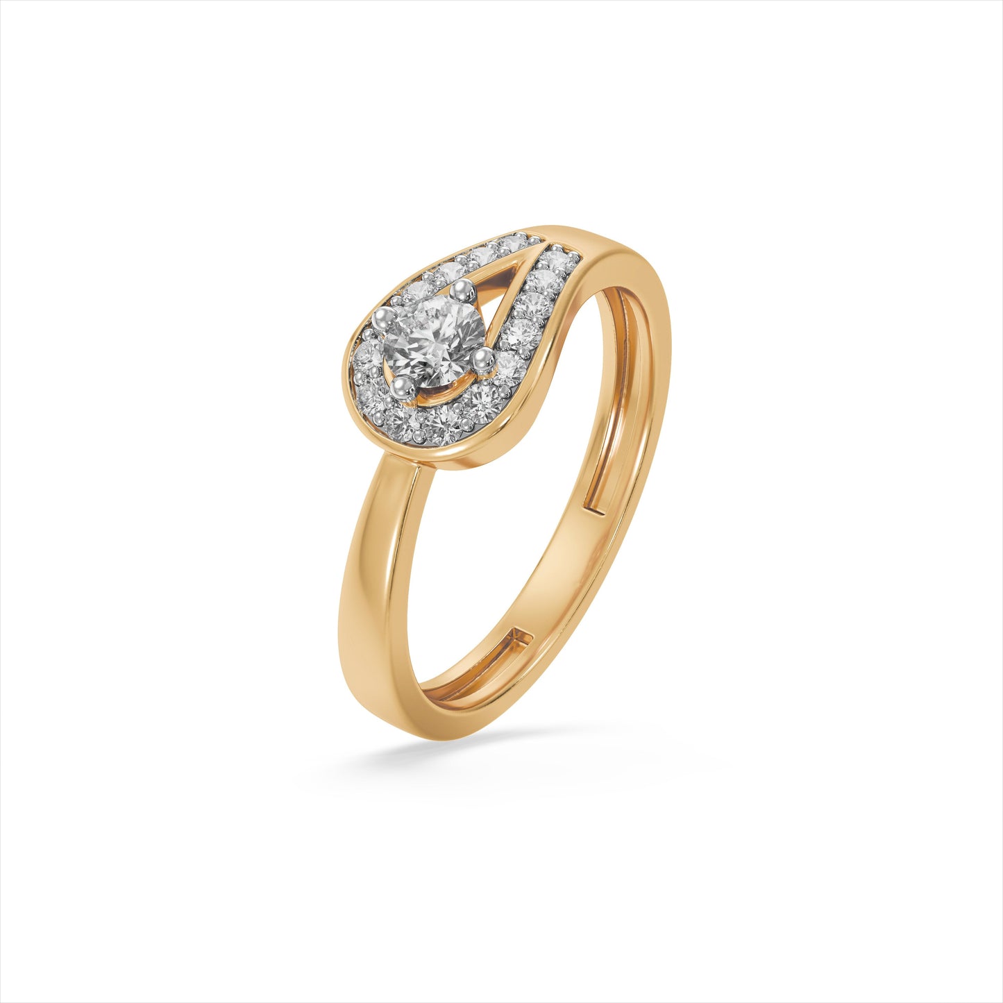 The Rosecrest Halo 9KT Laboratory Grown Diamond Promise Ring