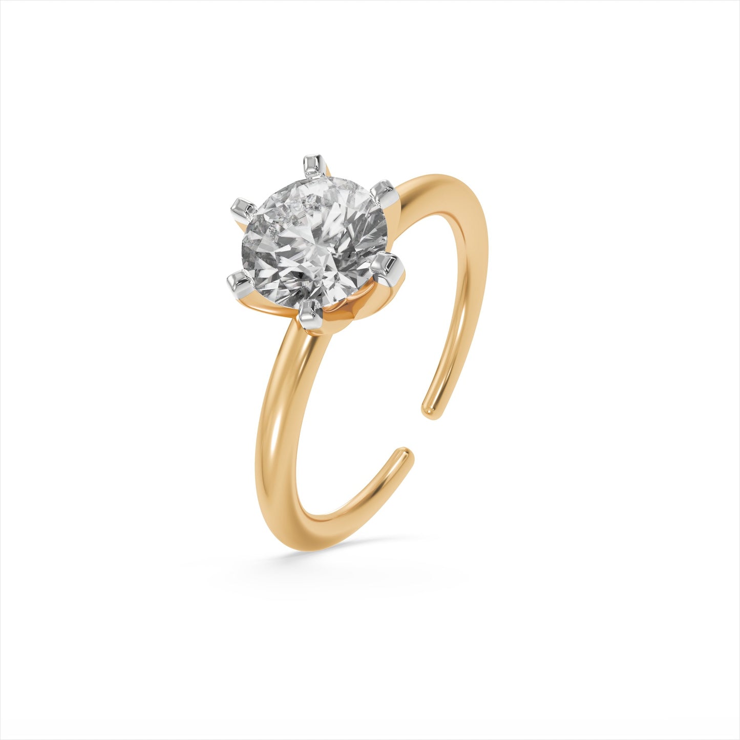 The Eternal Solitaire 9KT Laboratory Grown Diamond Promise Ring
