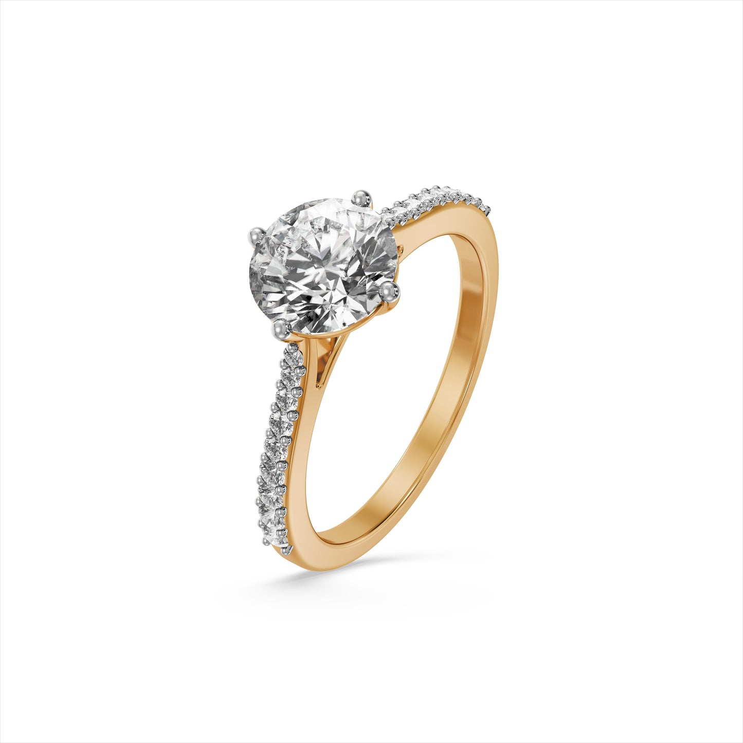 The Lucent Crown 9KT Laboratory Grown Diamond Promise Ring