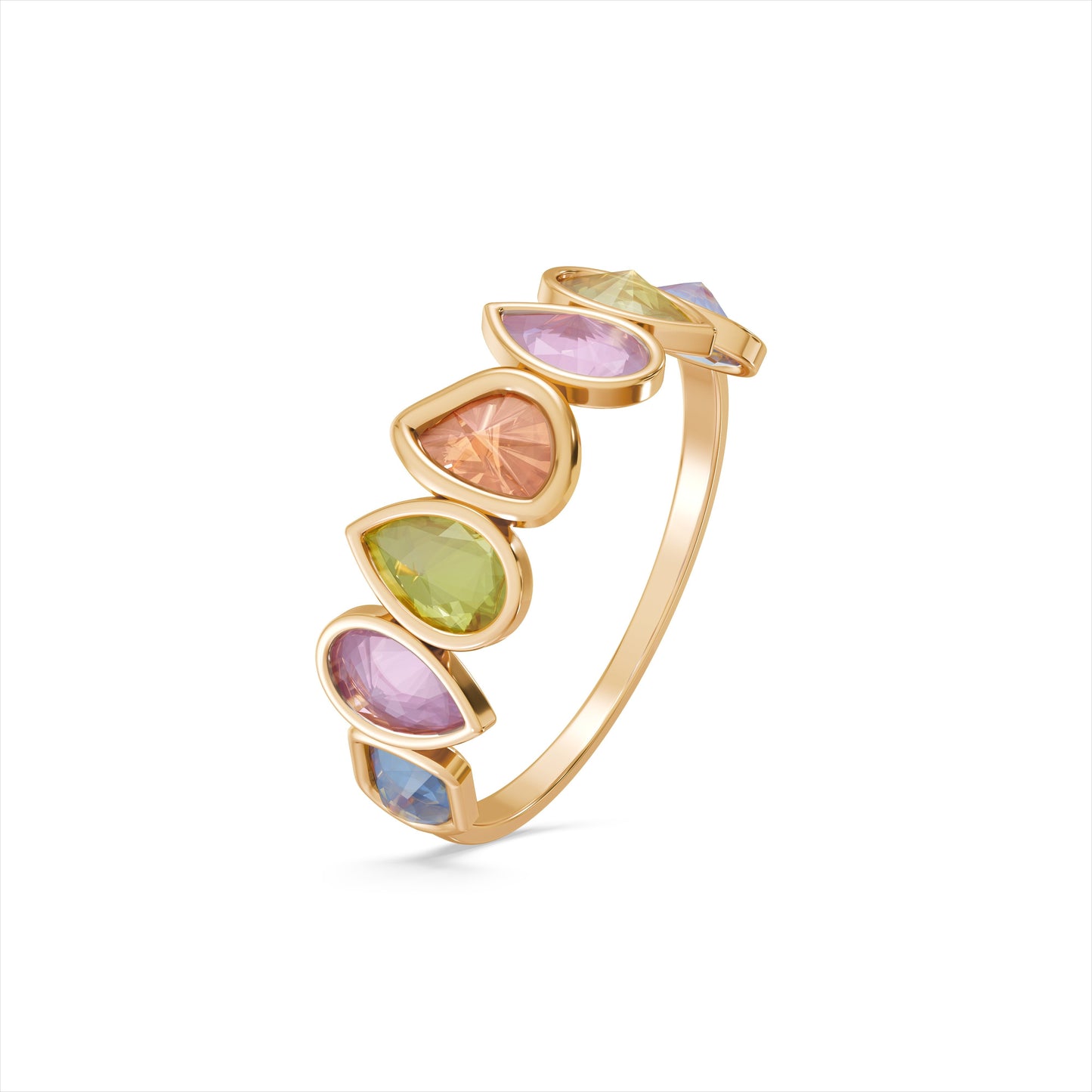 Sapphire Spark 9KT Gold Ring