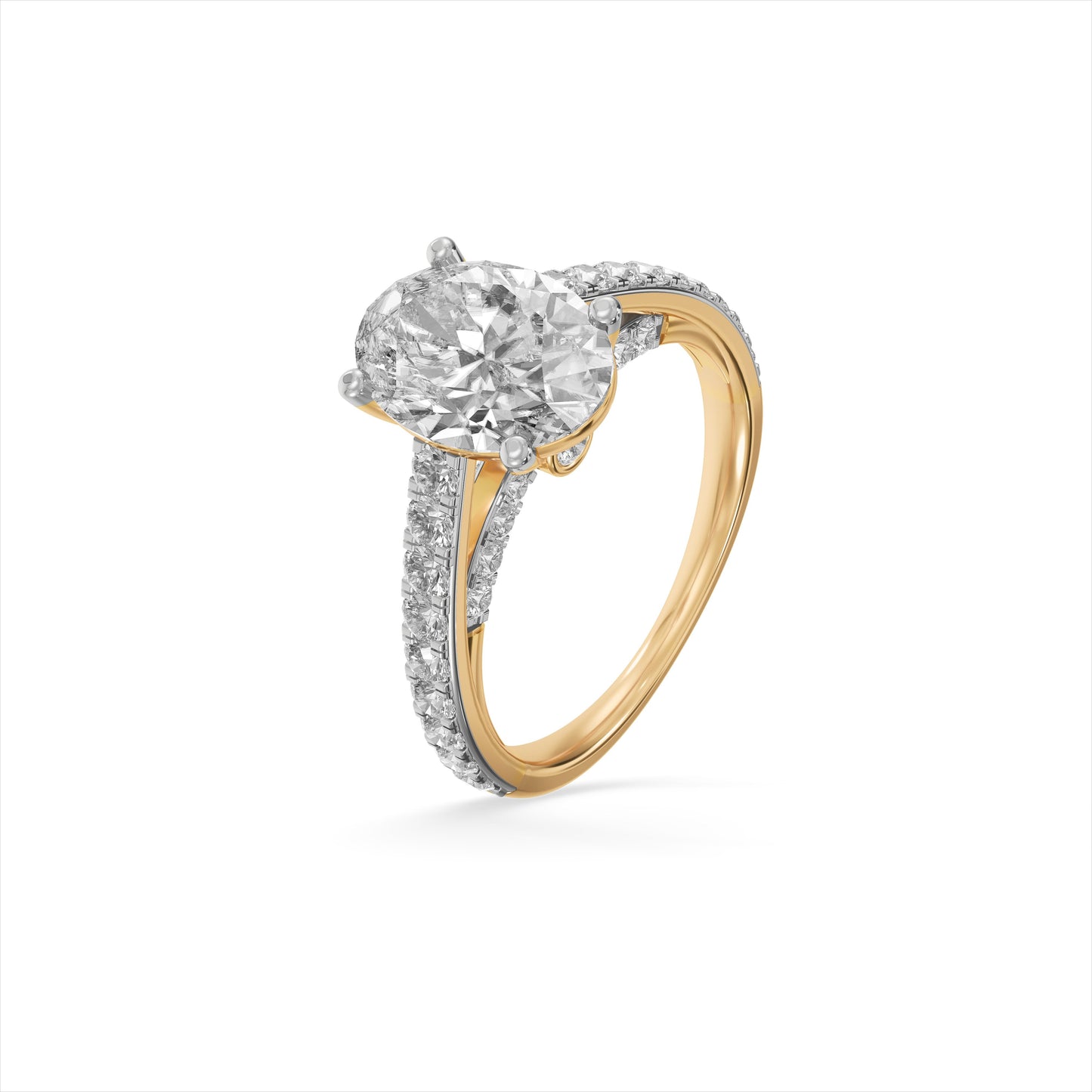 Prestige 9KT Gold Laboratory Grown Diamond Ring