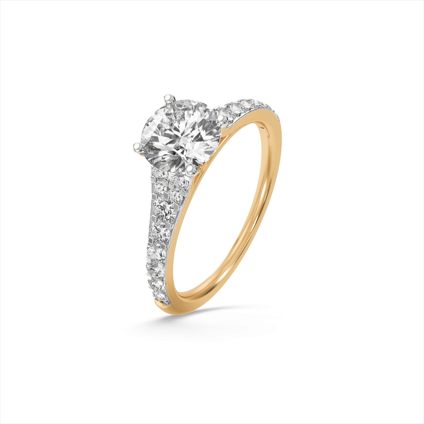 Victorian Whisper 9KT Gold Laboratory Grown Diamond Ring