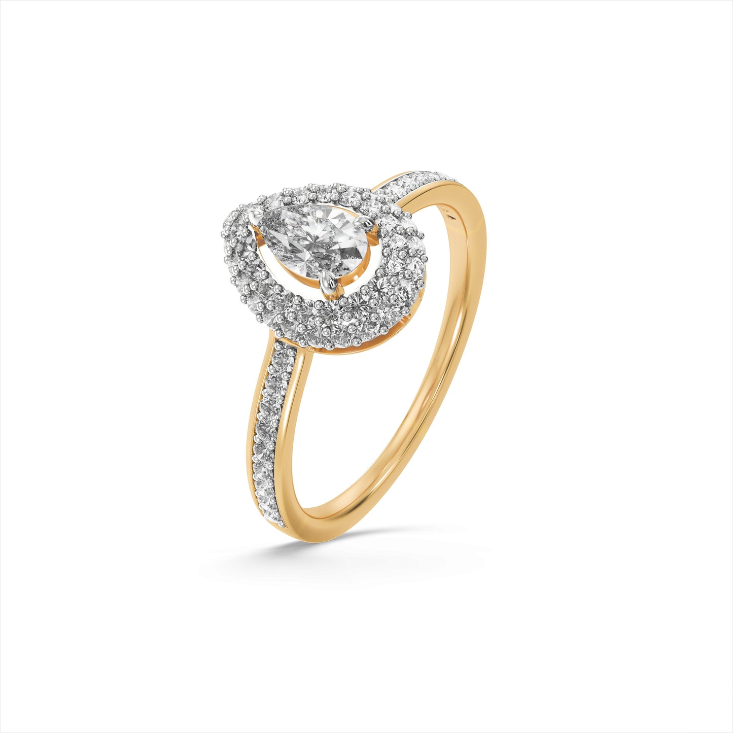 Heritage Bloom 9KT Gold Laboratory Grown Diamond Ring