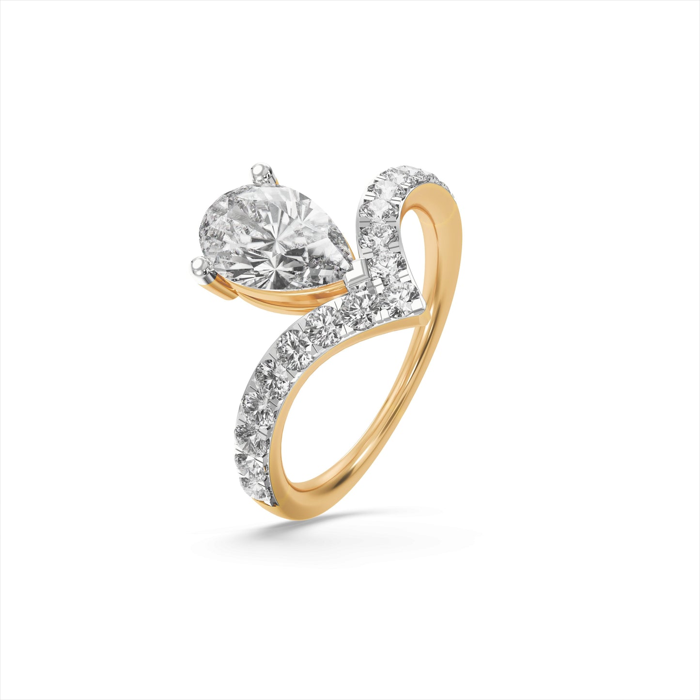 You & Me 9KT Gold Laboratory Grown Diamond Ring