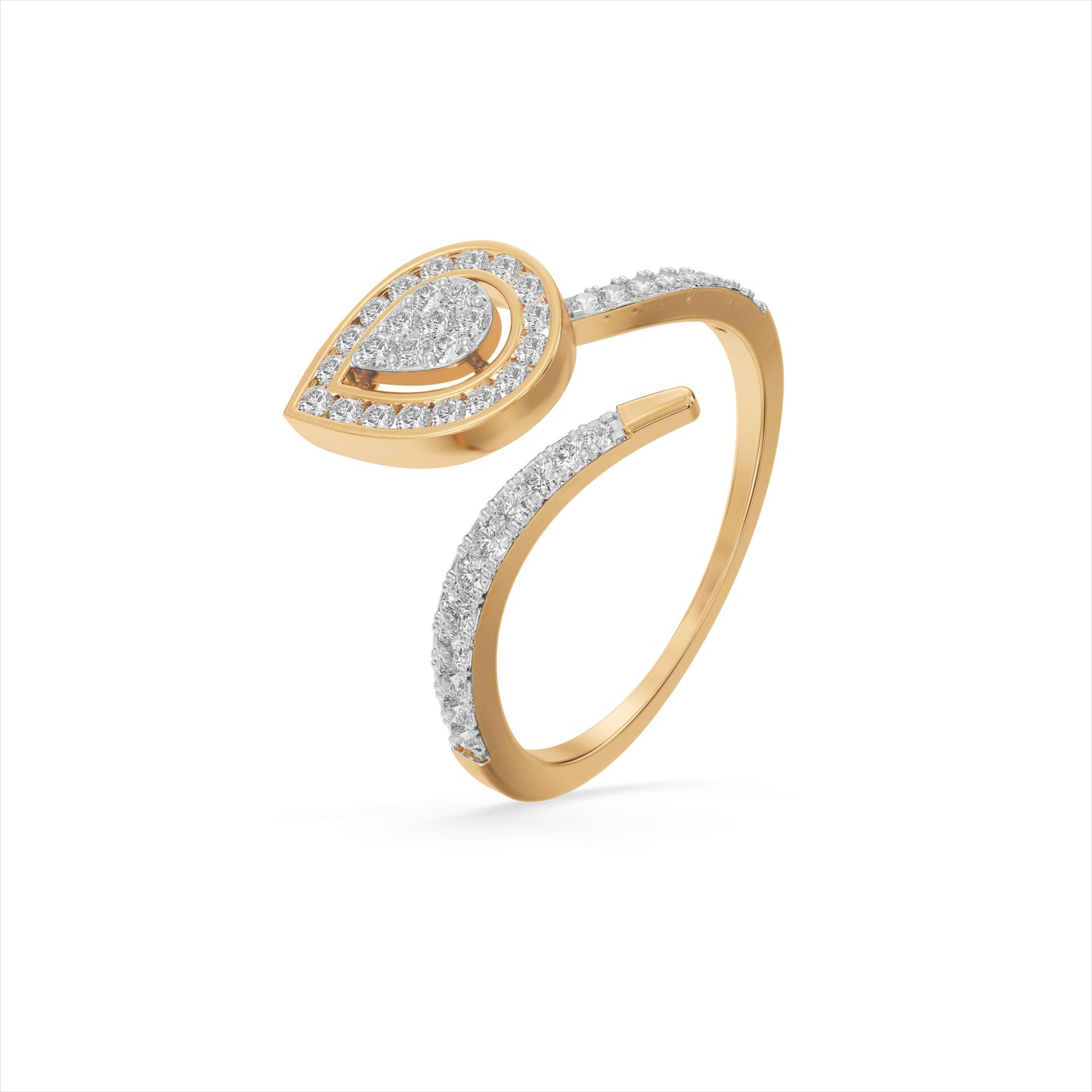 Endless Us 9KT Gold Laboratory Grown Diamond Ring