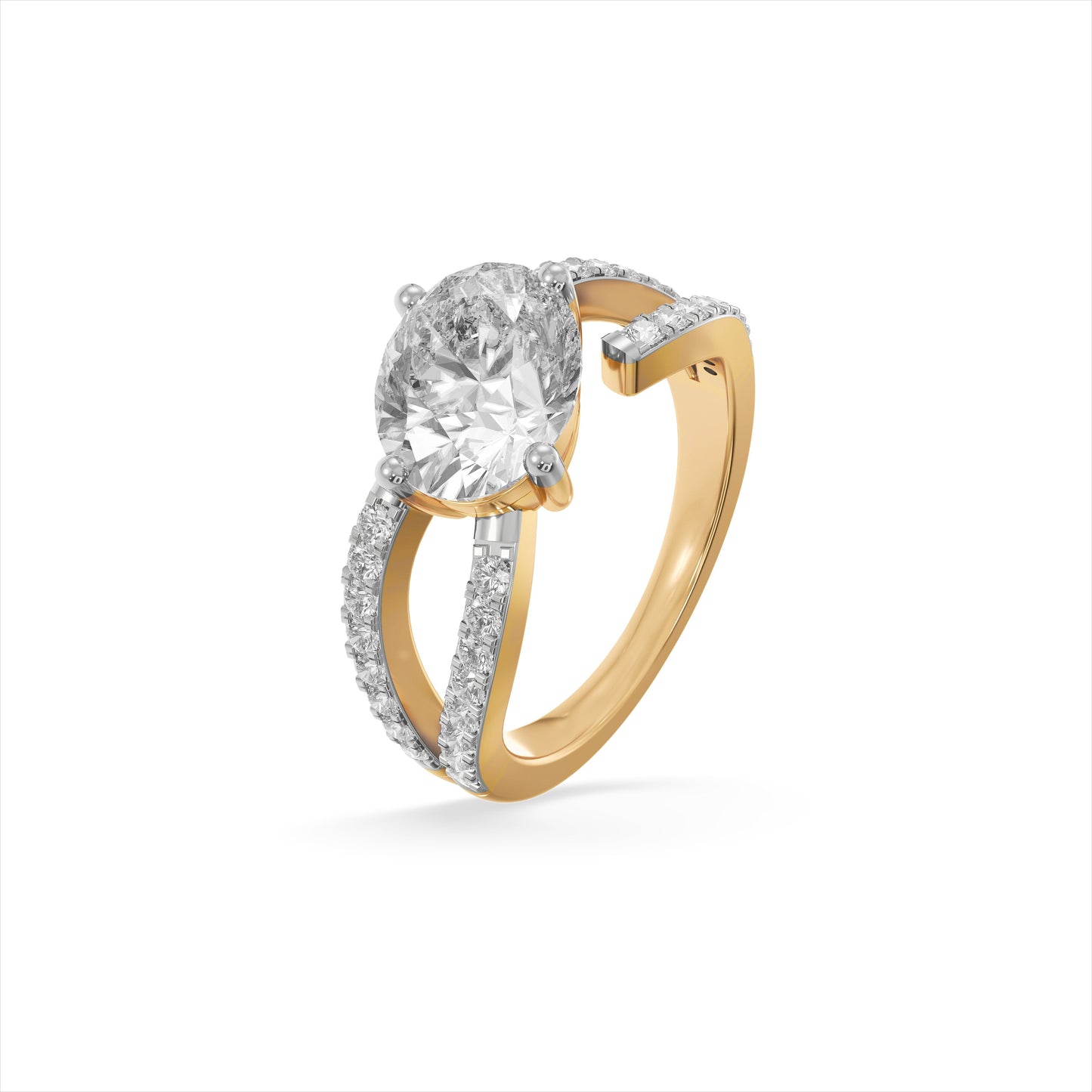 Vow Of Forever 9KT Gold Laboratory Grown Diamond Ring