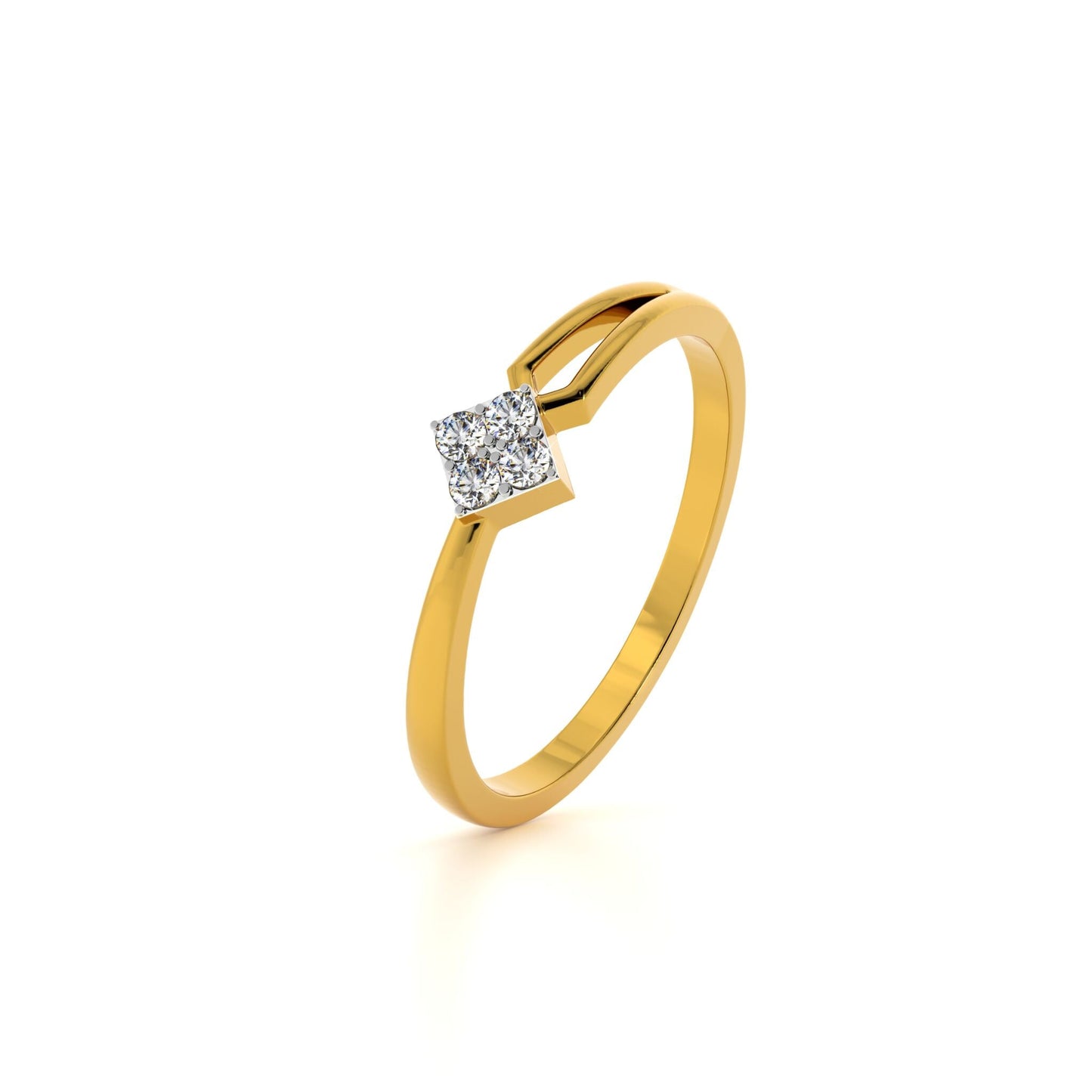 Eternal Spark 9KT Gold Laboratory Grown Diamond Ring