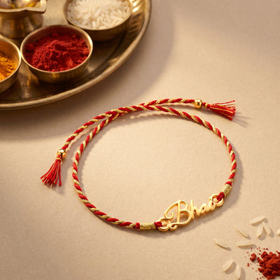 Golden Bhai Rakhi