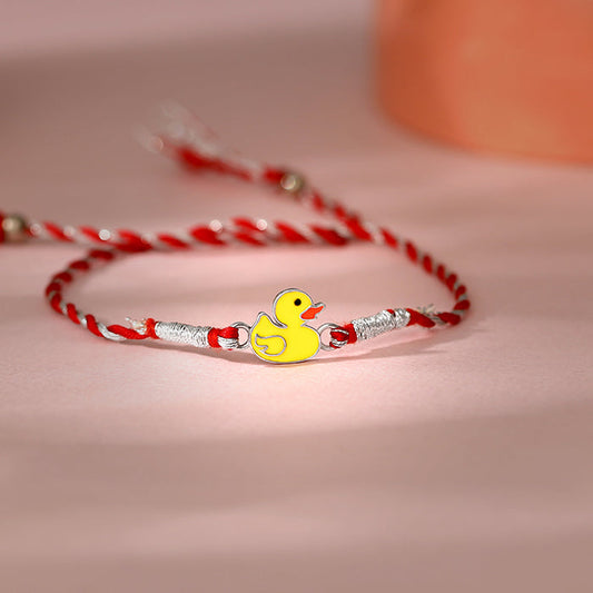 Silver Quack-tacular Rakhi for Kids