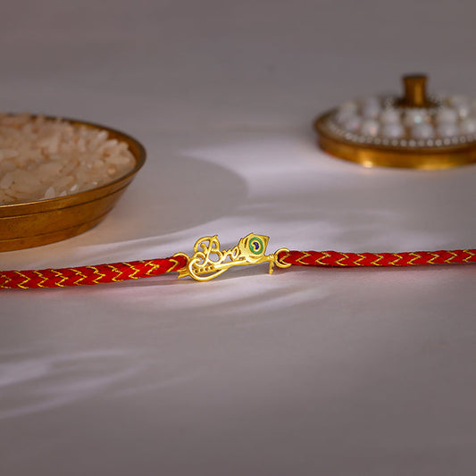Golden Shree Kanhaiya Bro Rakhi