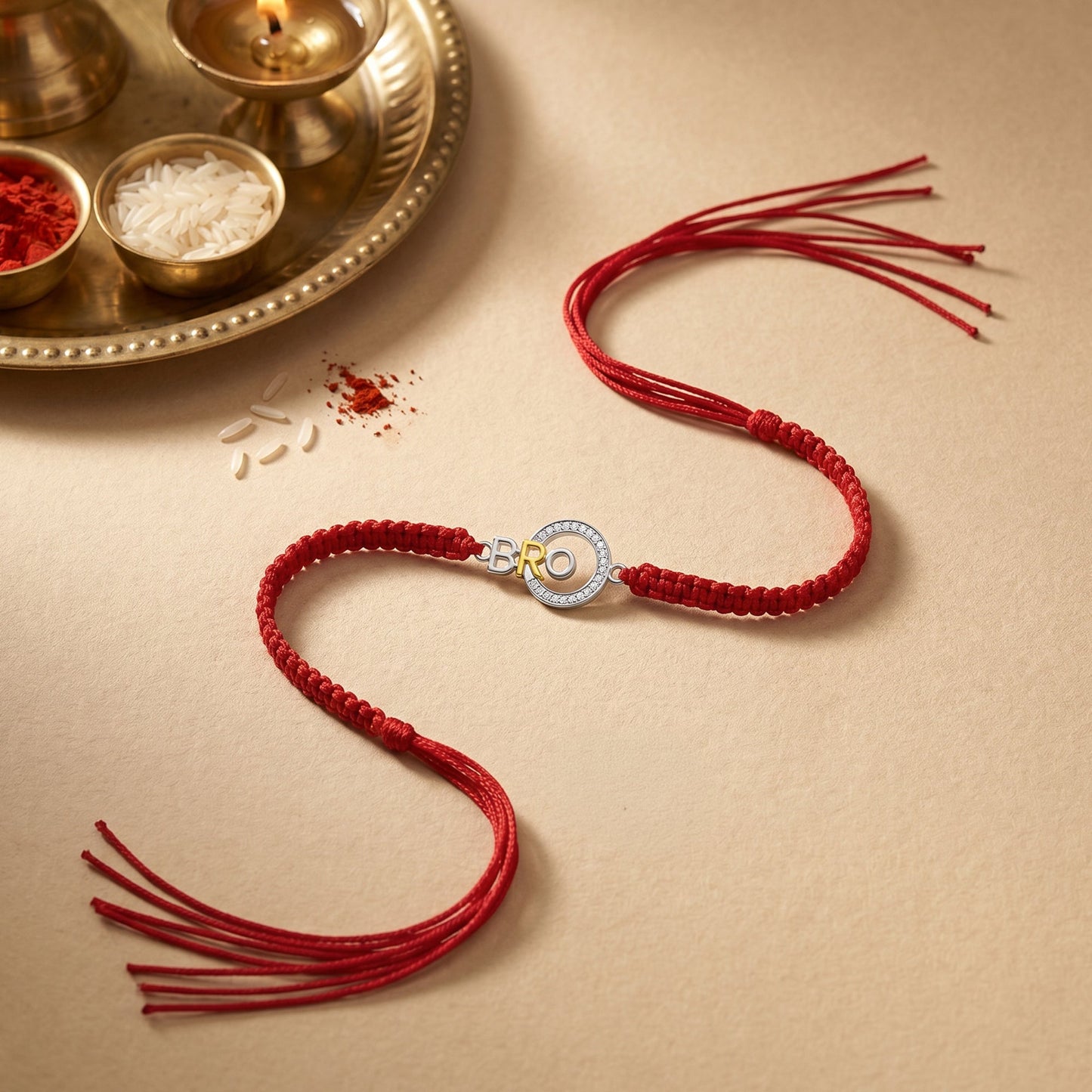 Dual Tone Bro Rakhi