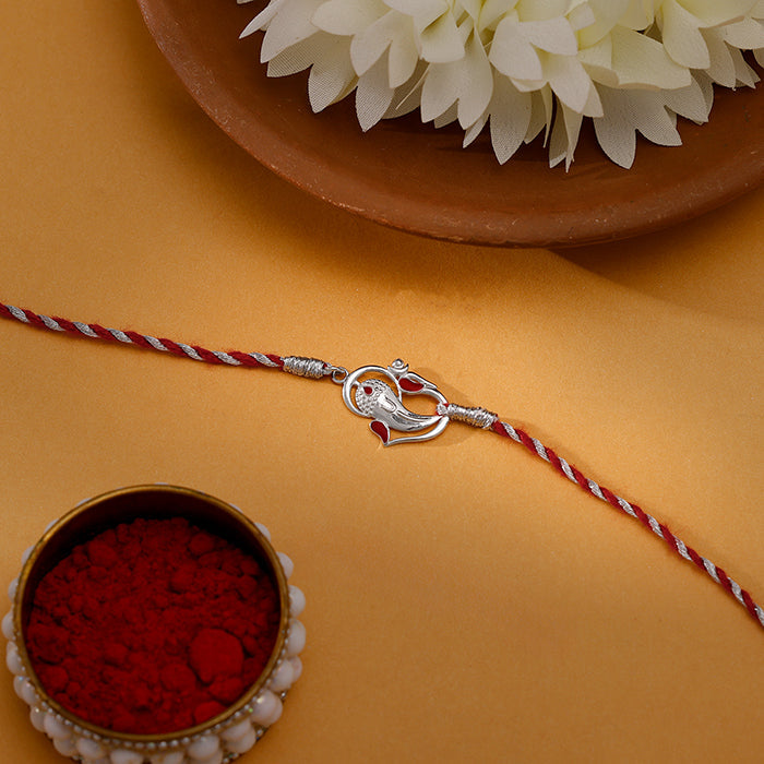 Silver Vinayaka Rakhi