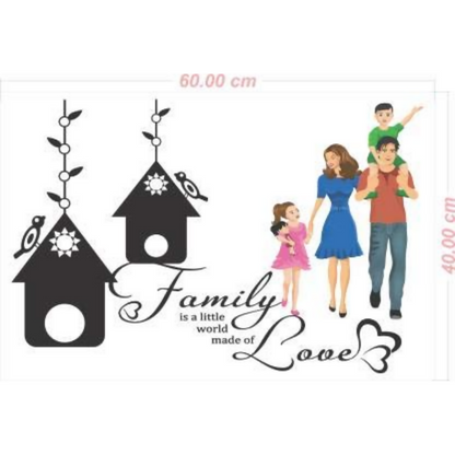 Rangoli Vinyl Modern Art Wall Sticker 1.96 x 20.86 x 1.96 Inches