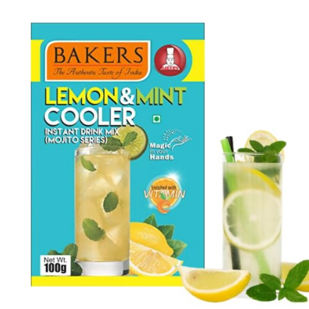 BAKERS Jigarthanda Mix Powder, Jaljira, Mojito Coolers - Lemon Mint