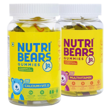 NutriBears Kids Multivitamin & Calcium Gummies