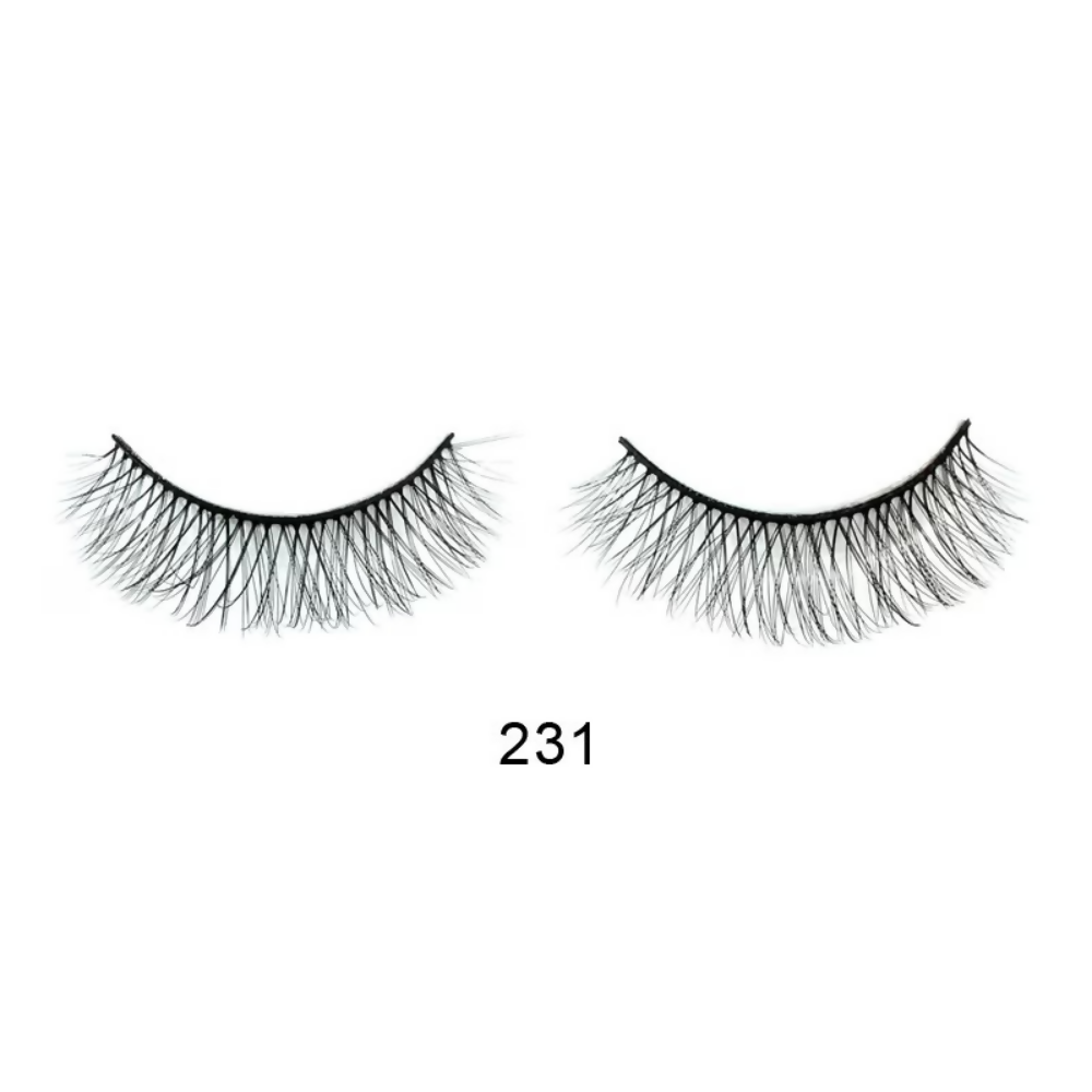 Bronson Professional 3D Effect Long and Natural Look False Eyelashes - 231