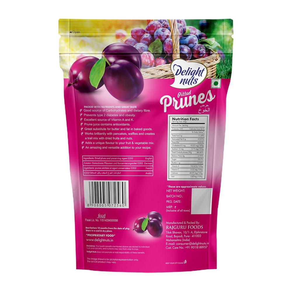 Delight nuts Pitted Prunes