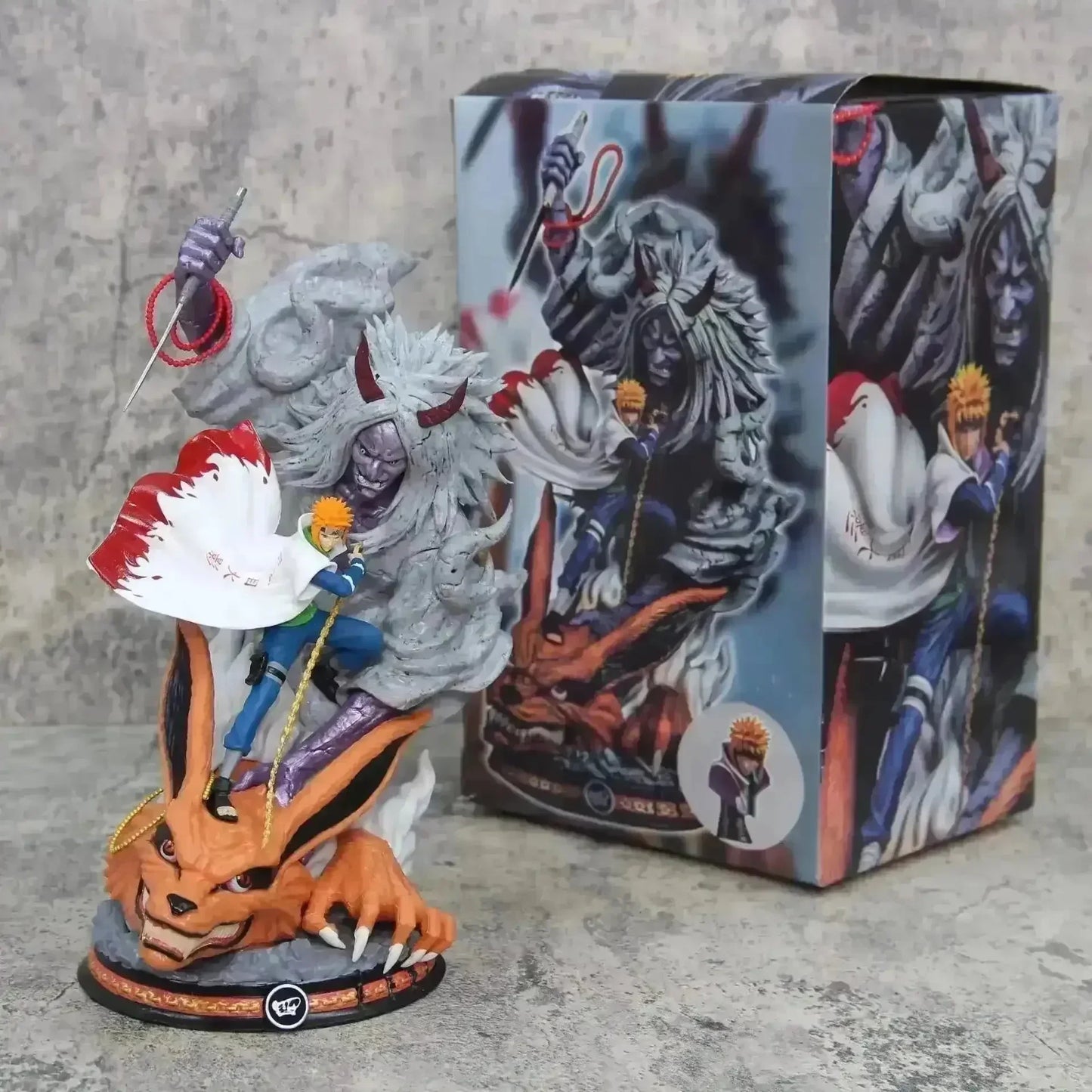 Naruto Shippuden |PVC| Minato vs Kurama Action Figure 25 cm Collectible Statue