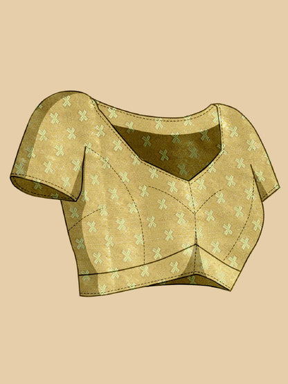Dwija Fashion Pastel Green Wedding Wear Kanjivaram Silk Jari Weaving With Unstitched Blouse