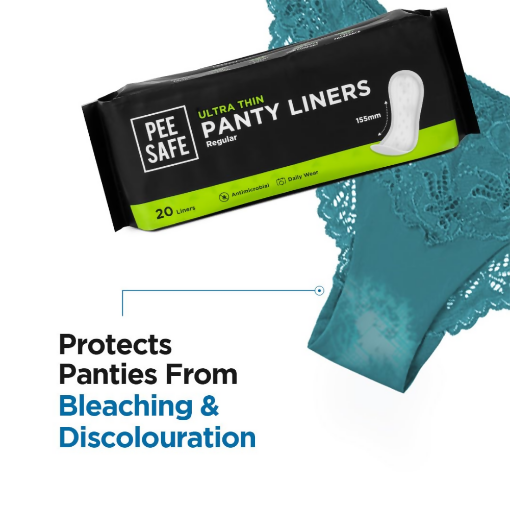 Pee Safe Panty Liners For Women (Small Size)
