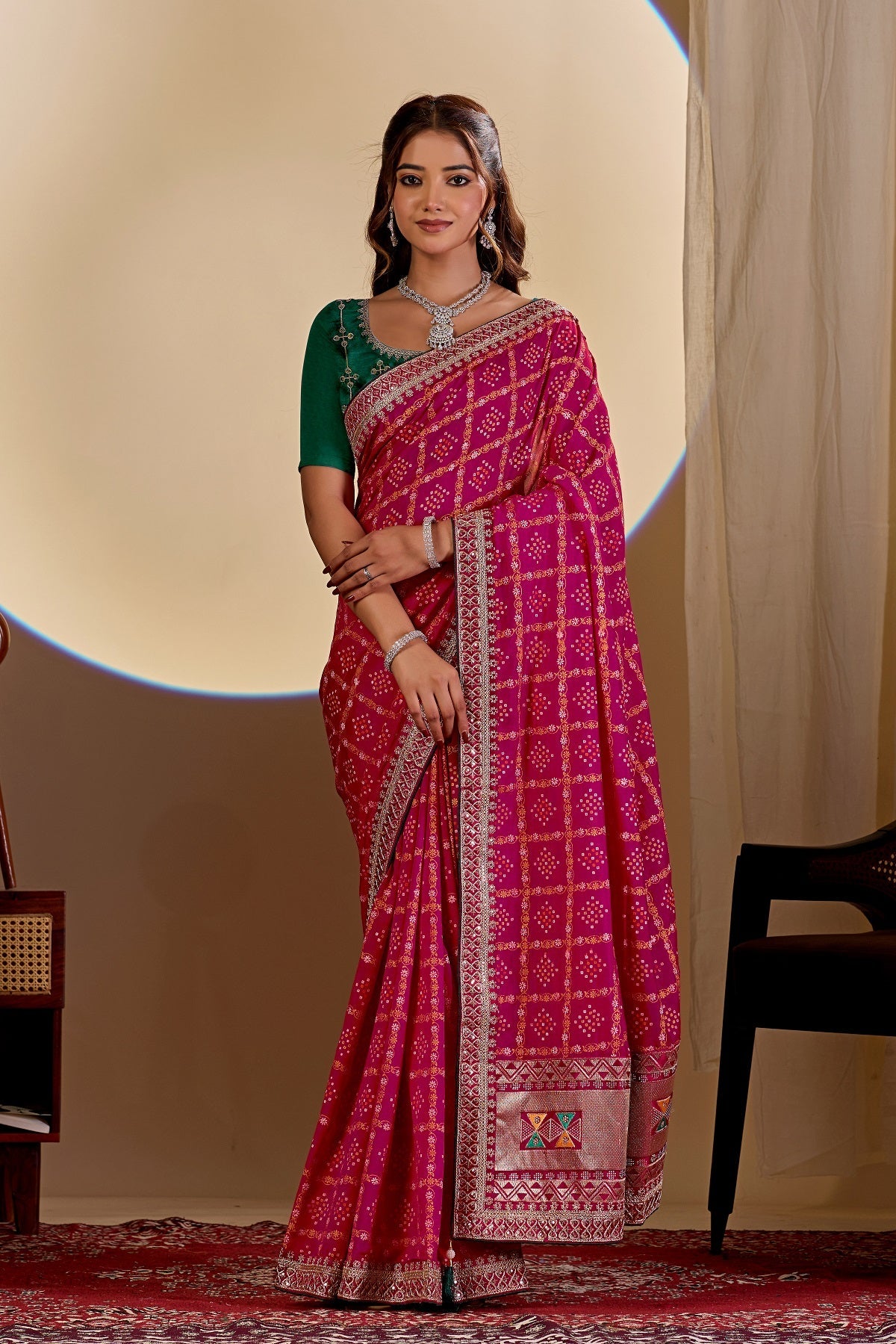 Dwija Fashion Women'S Party Wear Zari Weaving Silk Designer Saree With The Unstitched Blouse-Teal