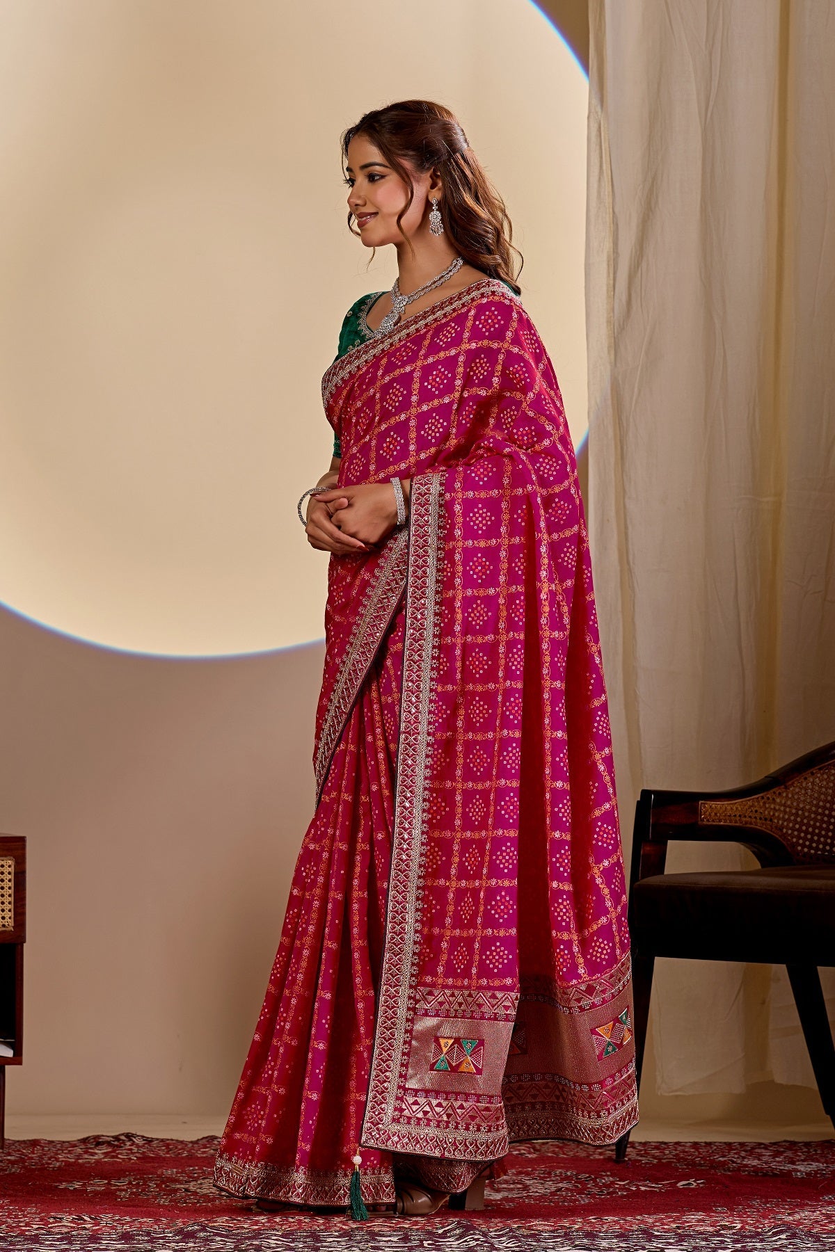 Dwija Fashion Women'S Party Wear Zari Weaving Silk Designer Saree With The Unstitched Blouse-Teal