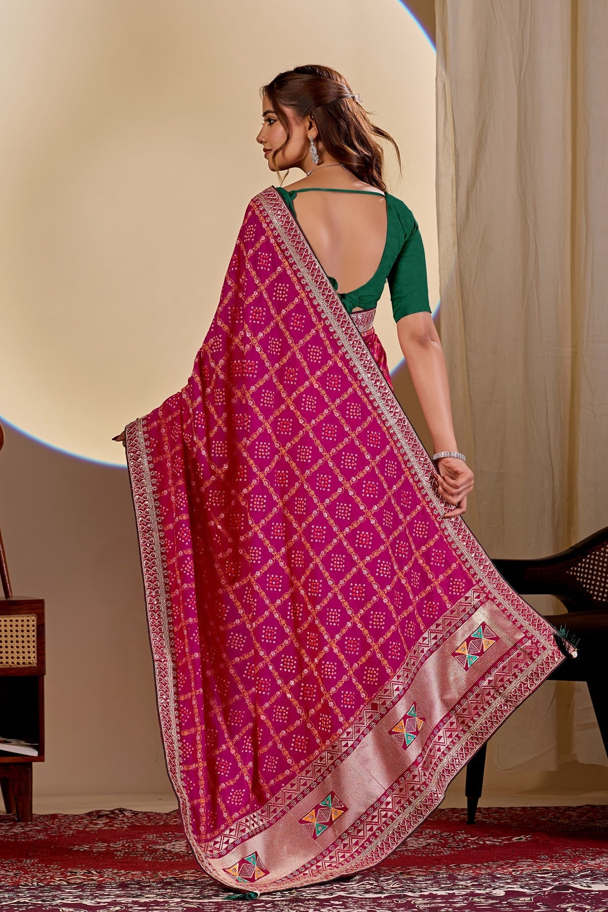 Dwija Fashion Women'S Party Wear Zari Weaving Silk Designer Saree With The Unstitched Blouse-Teal