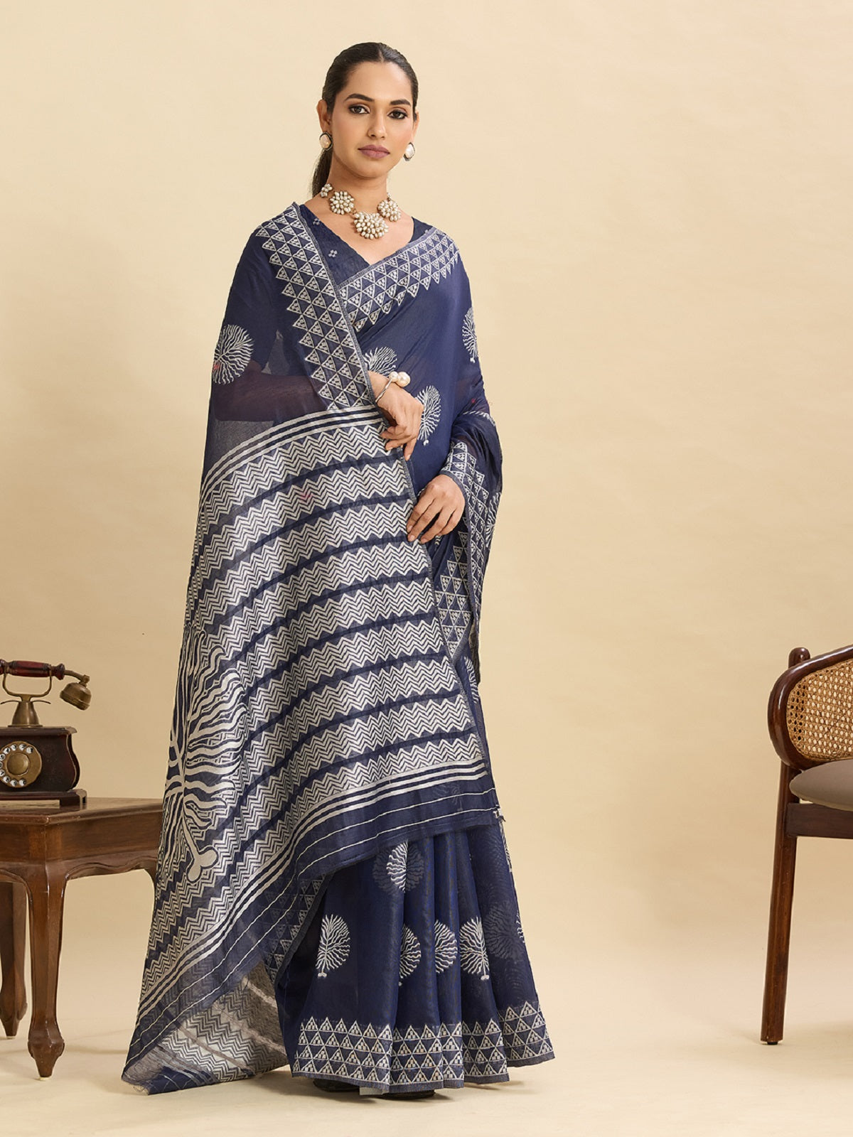 Dwija Fashion Teal Blue Casual Wear Soft Silk Bas Weaving Saree With Unstitched Blouse