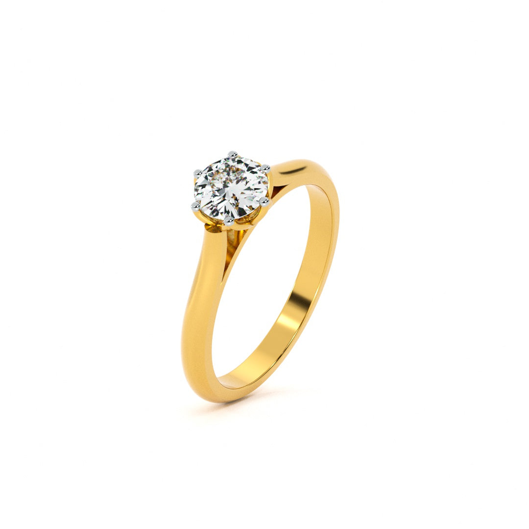 The Lumina 9KT Gold Laboratory Grown Diamond Ring